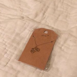 SALE NWOT Bike Necklace